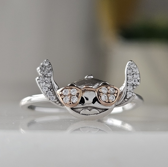 Disney Stitch ring, 925 Sterling Silver Charmed Aroma - Picture 2 of 5